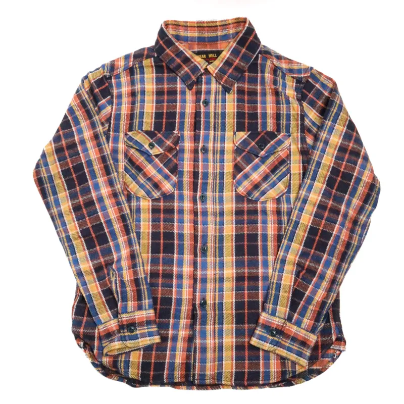Heavy Flannel Shirt Blue sold by Brooklyn Clothing Co.