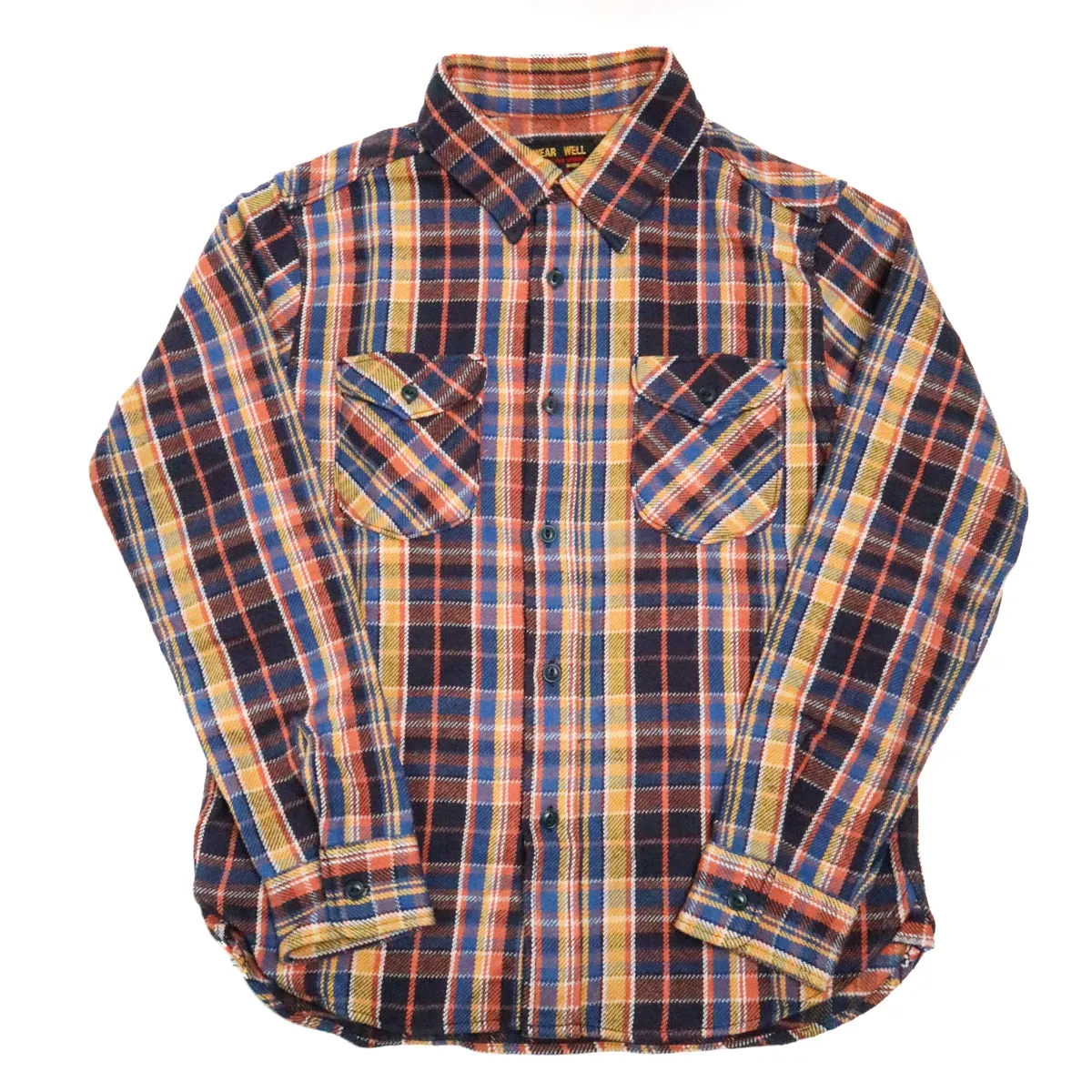 Heavy Flannel Shirt Blue sold by Brooklyn Clothing Co.