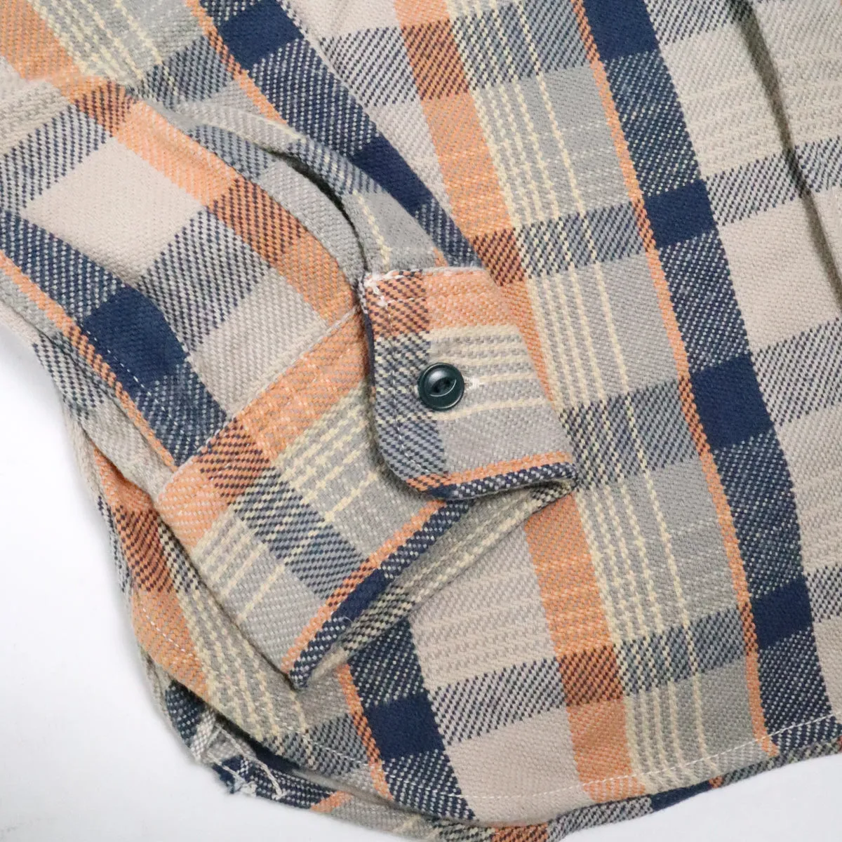 Heavy Flannel Shirt Navy sold by Brooklyn Clothing Co. product image thumbnail 4