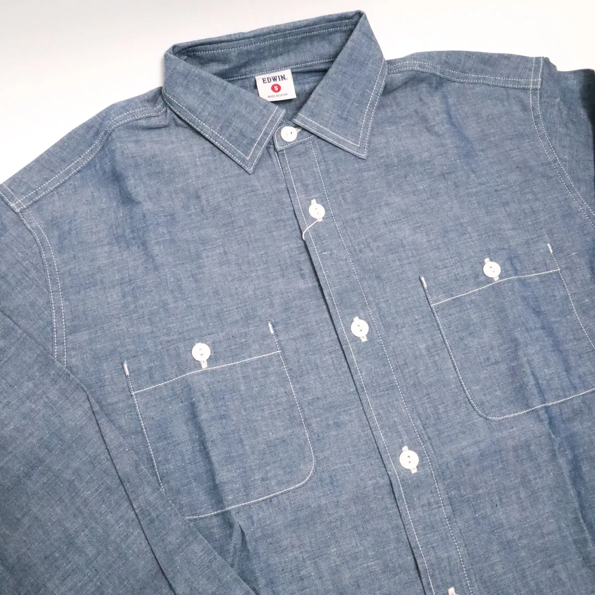 KST30 Work Shirt Chambray Blue sold by Brooklyn Clothing Co. product image thumbnail 3
