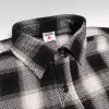 KST30 Heavyweight Flannel Workshirt White sold by Brooklyn Clothing Co.