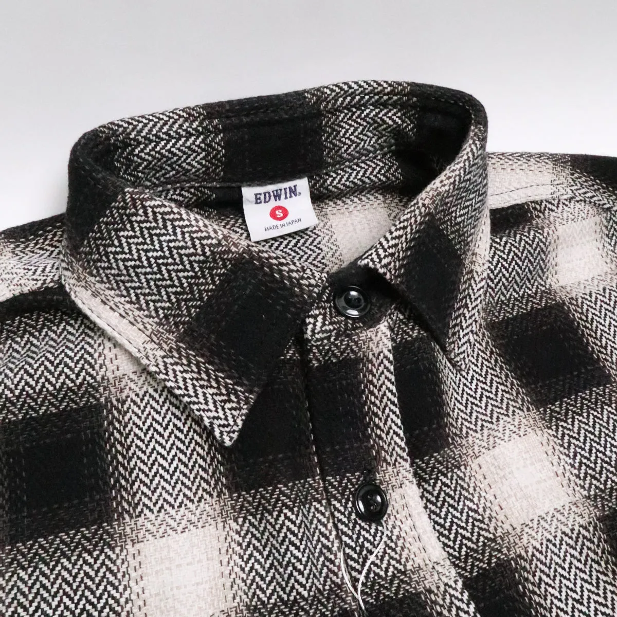 KST30 Heavyweight Flannel Workshirt White sold by Brooklyn Clothing Co. product image thumbnail 2