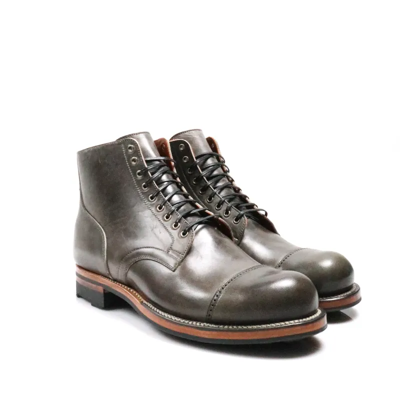 Service Boot 2040 DCT Lucida Asfalto Horsebutt sold by Brooklyn Clothing Co.