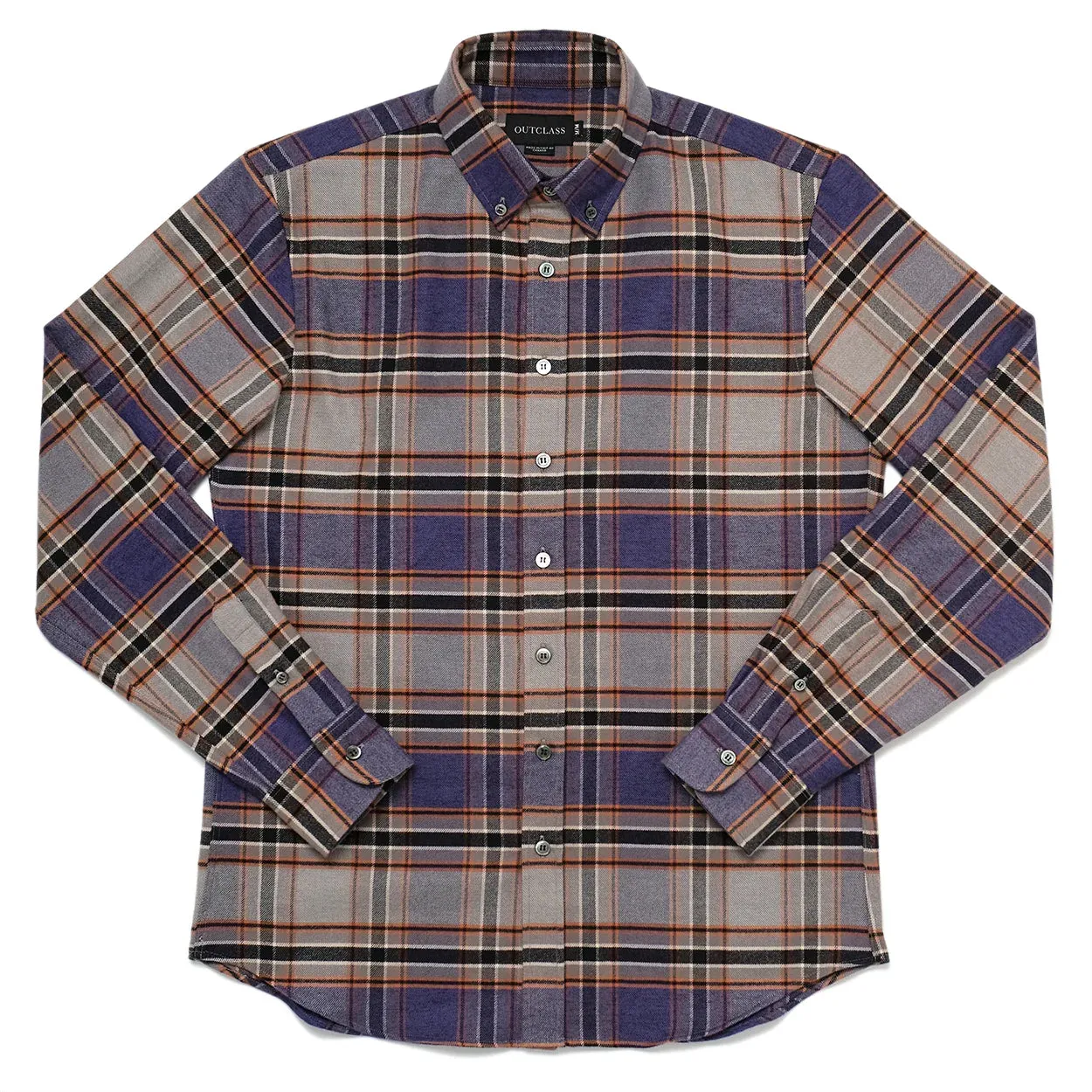 Plum Plaid Flannel Shirt sold by Brooklyn Clothing Co.