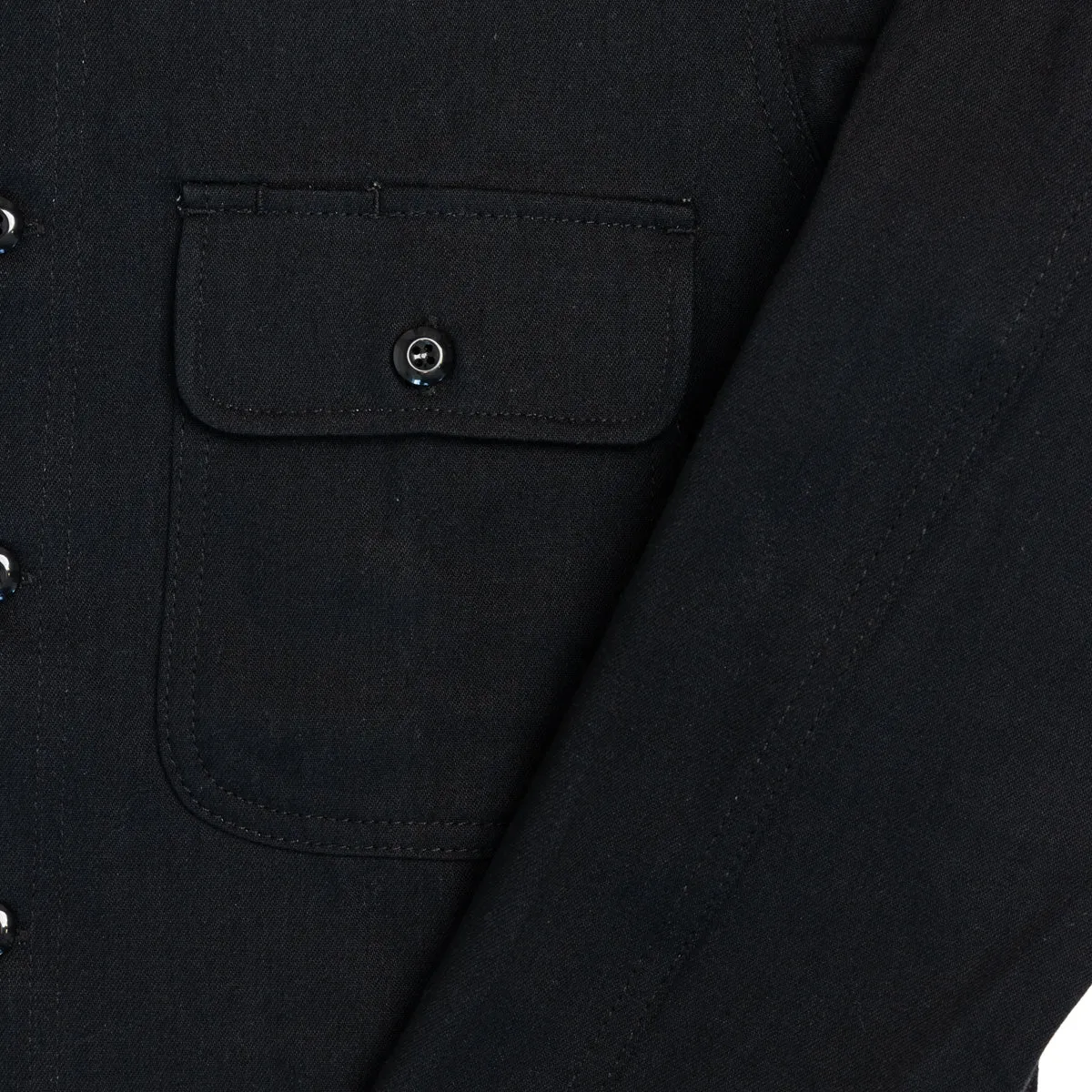 Field Shirt 11oz Stealth Selvedge Denim sold by Brooklyn Clothing Co. product image thumbnail 4