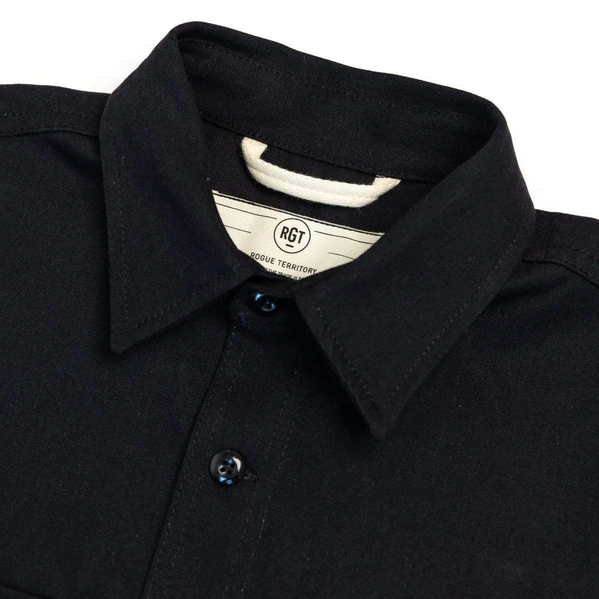 Field Shirt 11oz Stealth Selvedge Denim sold by Brooklyn Clothing Co. product image thumbnail 2