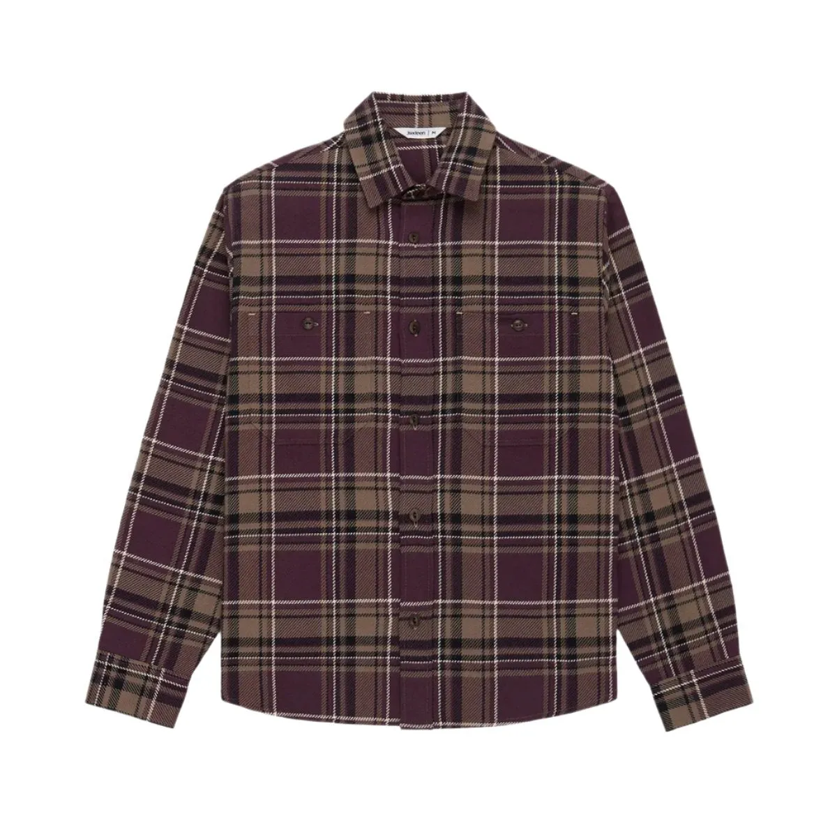 Utility Flannel Burgundy Oak Plaid sold by Brooklyn Clothing Co.