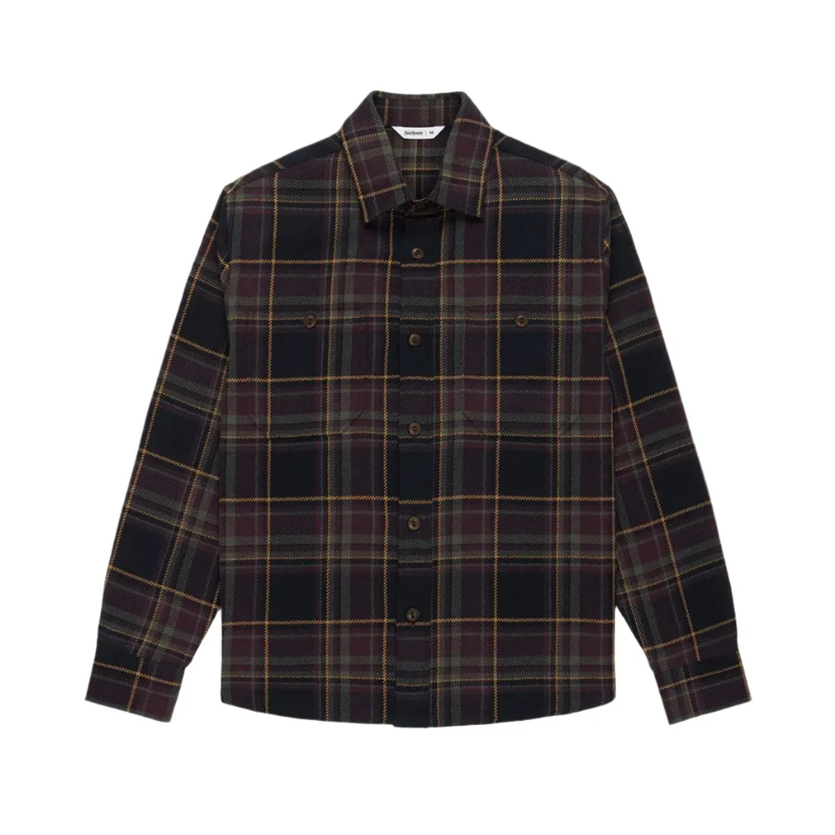 Utility Flannel Black Olive sold by Brooklyn Clothing Co.