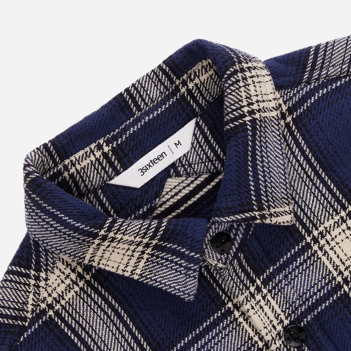 Crosscut Flannel Midnight sold by Brooklyn Clothing Co. product image thumbnail 2