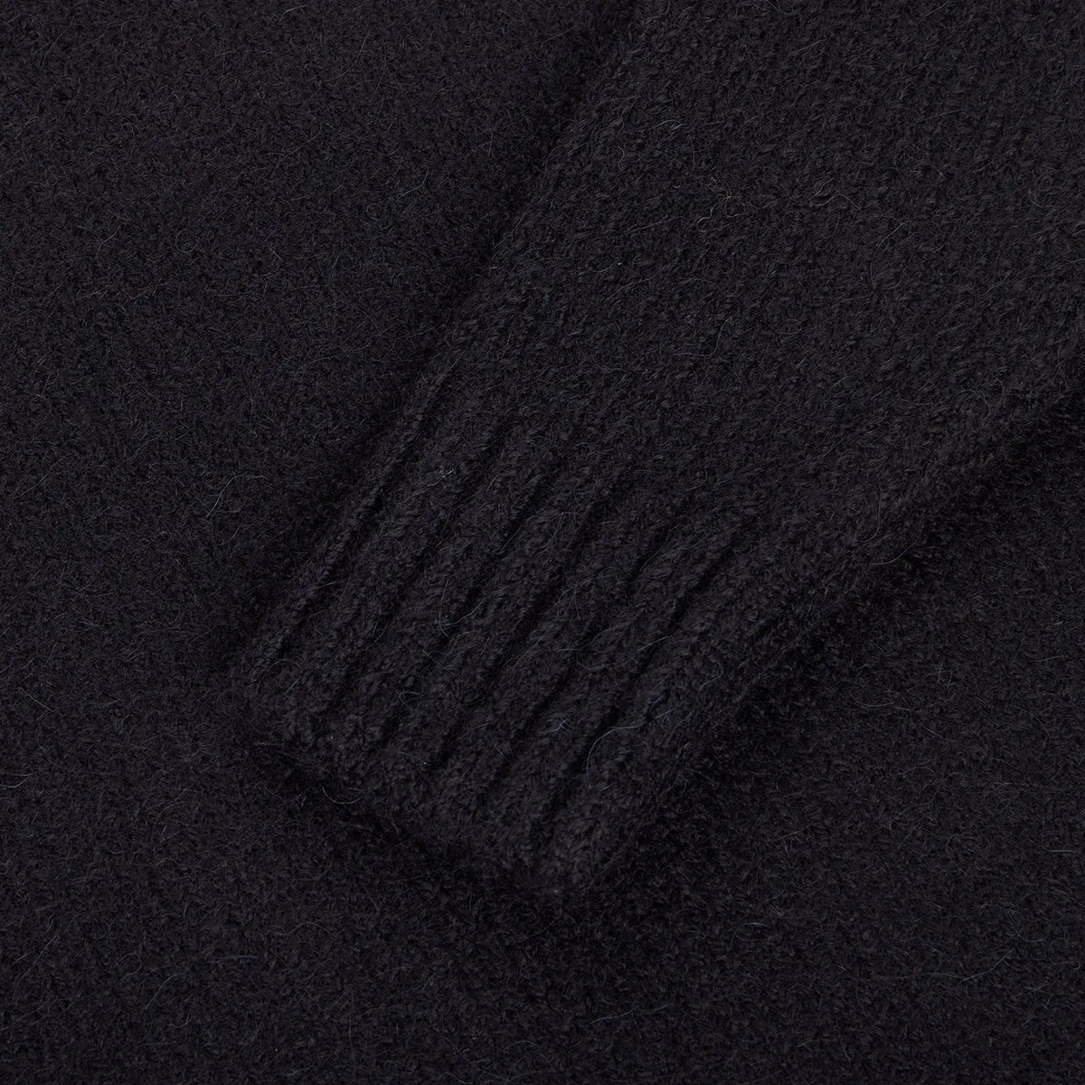 Alpaca Crewneck Black sold by Brooklyn Clothing Co. product image thumbnail 3