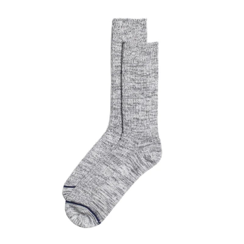 Chunky Socks Grey Melange sold by Brooklyn Clothing Co.
