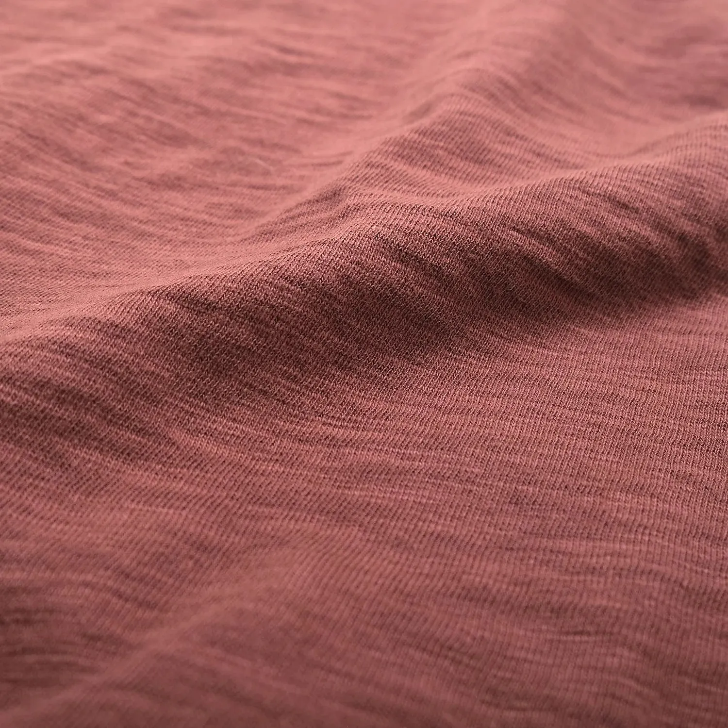 Mauve Slub Long Sleeve T-Shirt sold by Brooklyn Clothing Co. product image thumbnail 3