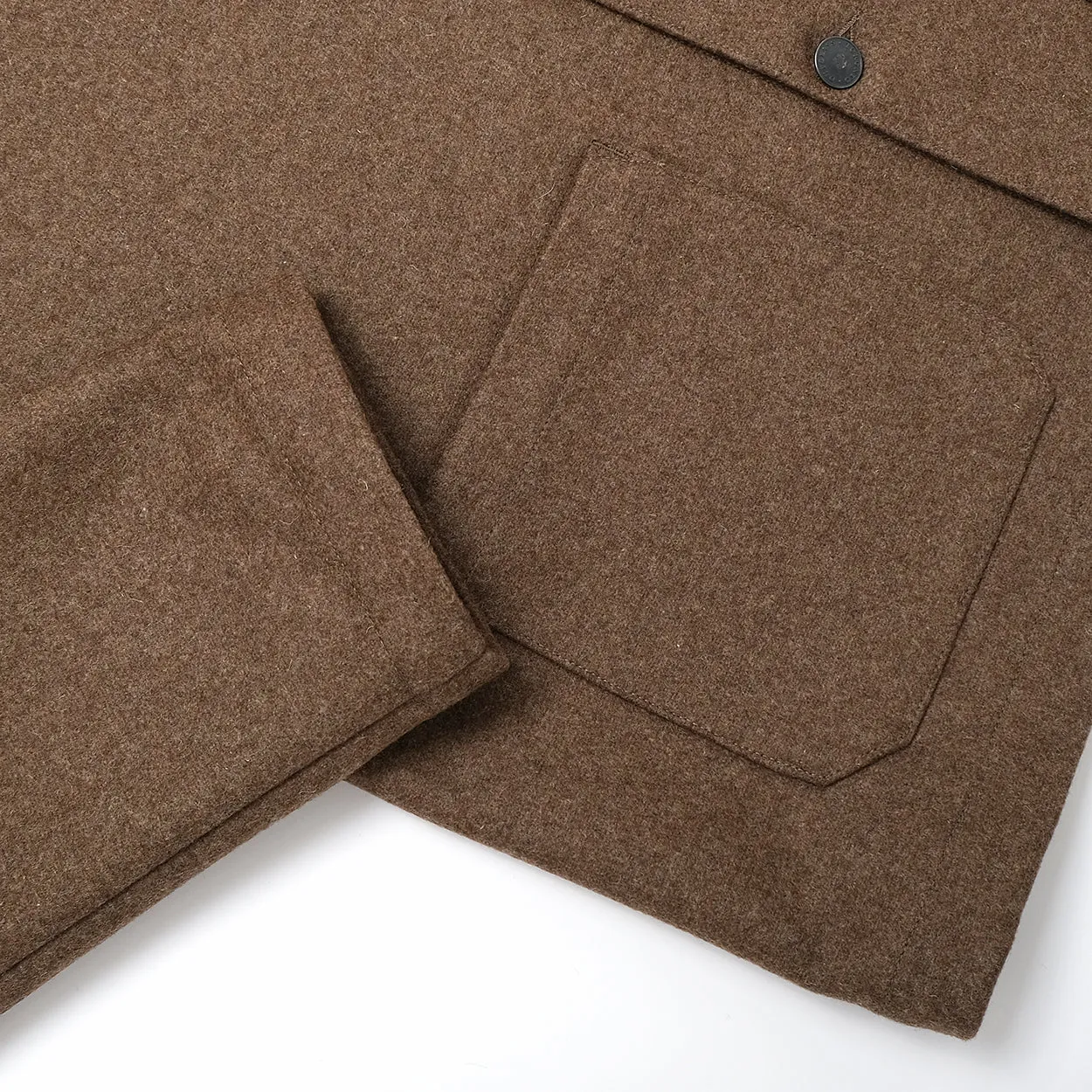 Hazel Wool Chore Coat sold by Brooklyn Clothing Co. product image thumbnail 3