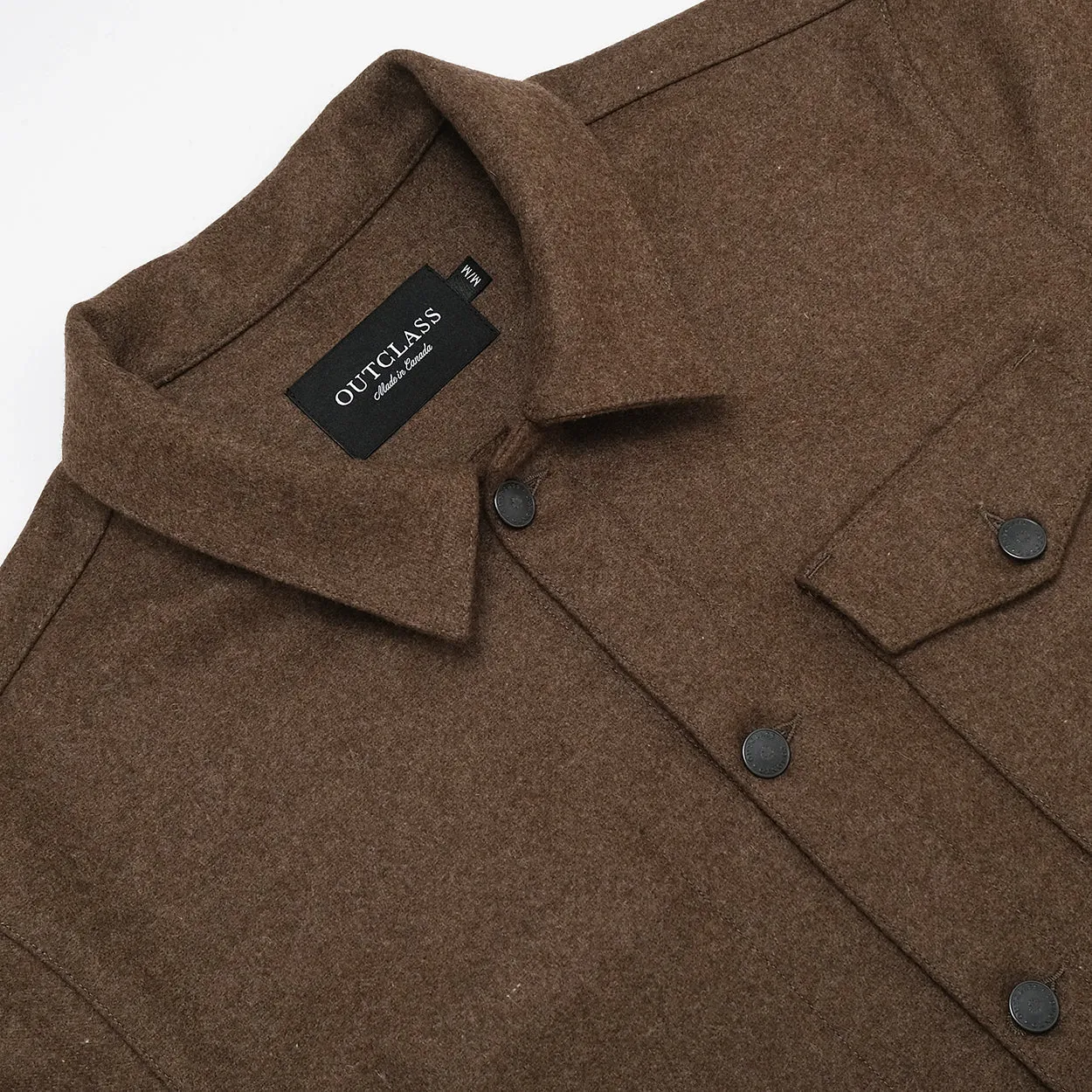 Hazel Wool Chore Coat sold by Brooklyn Clothing Co. product image thumbnail 2