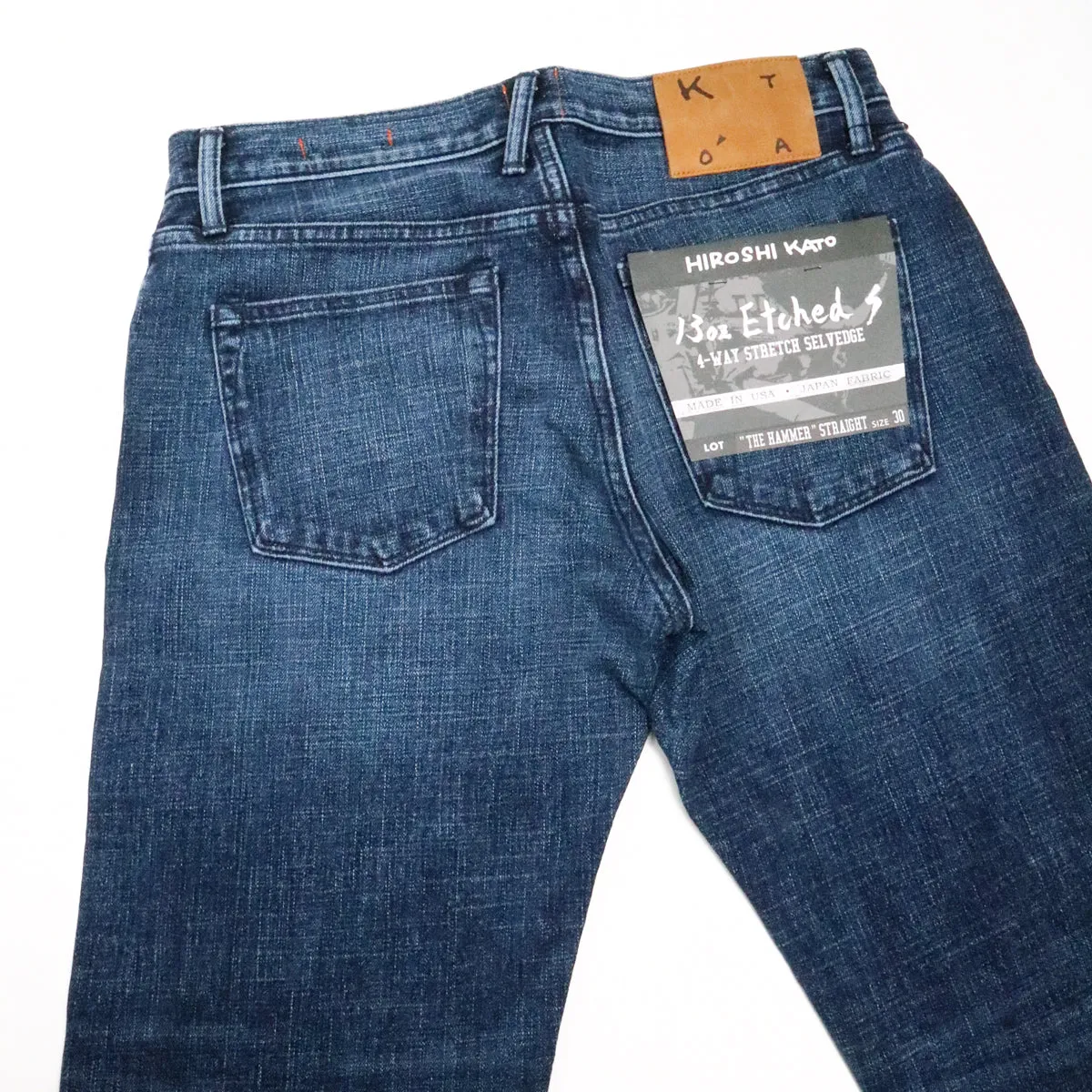 The Hammer Straight 13oz Syd Selvedge Denim sold by Brooklyn Clothing Co. product image thumbnail 4