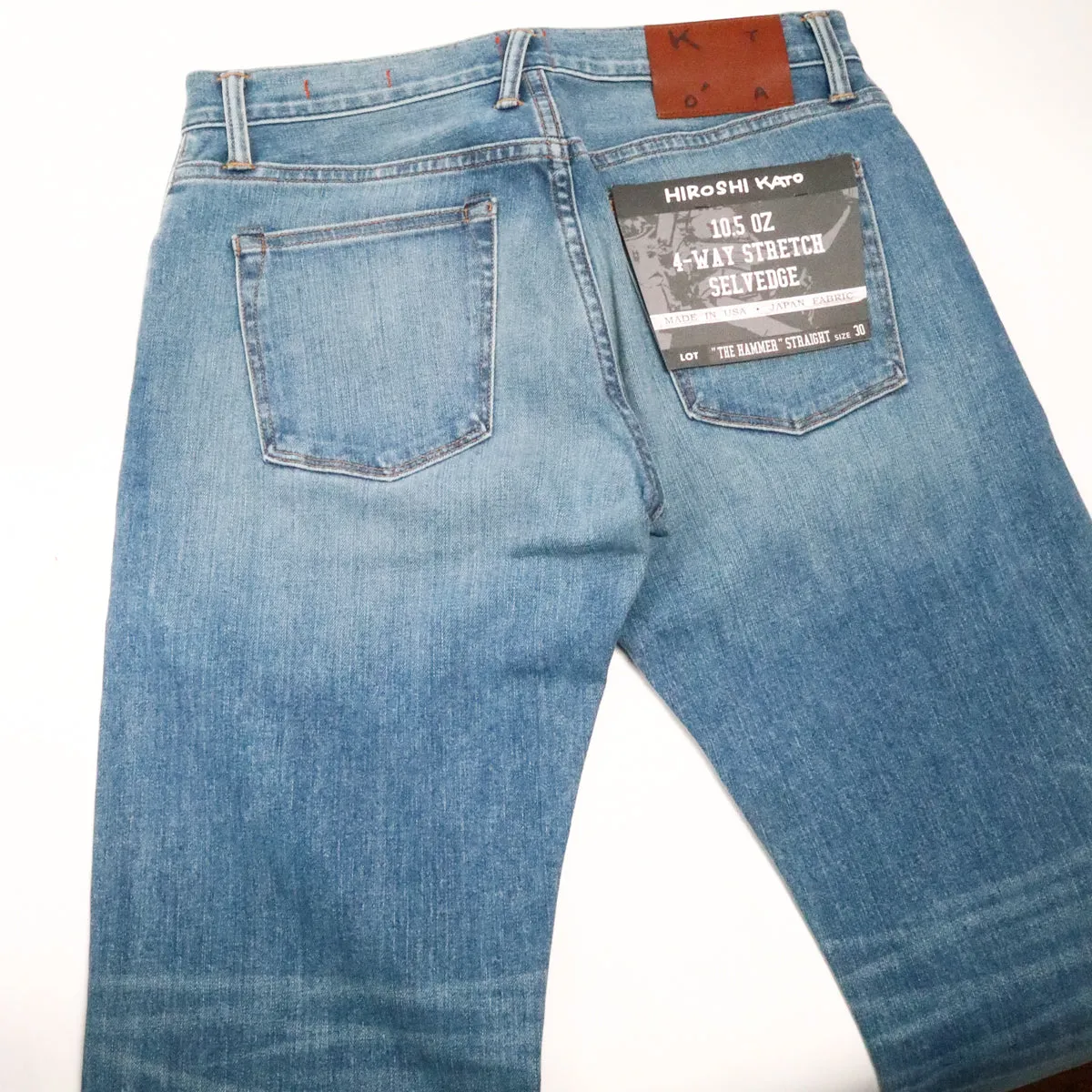The Hammer Straight 10.5oz Cyndi Selvedge Denim sold by Brooklyn Clothing Co. product image thumbnail 4