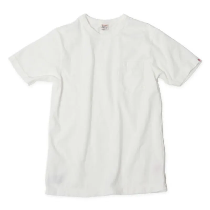 Ramayana Crewneck Pocket Tee White sold by Brooklyn Clothing Co.