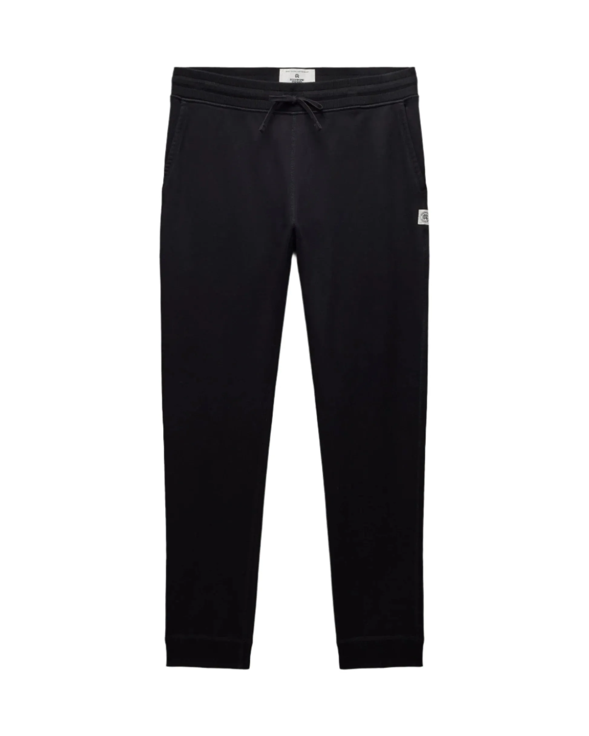 Midweight Terry Sweatpant Black sold by Brooklyn Clothing Co.