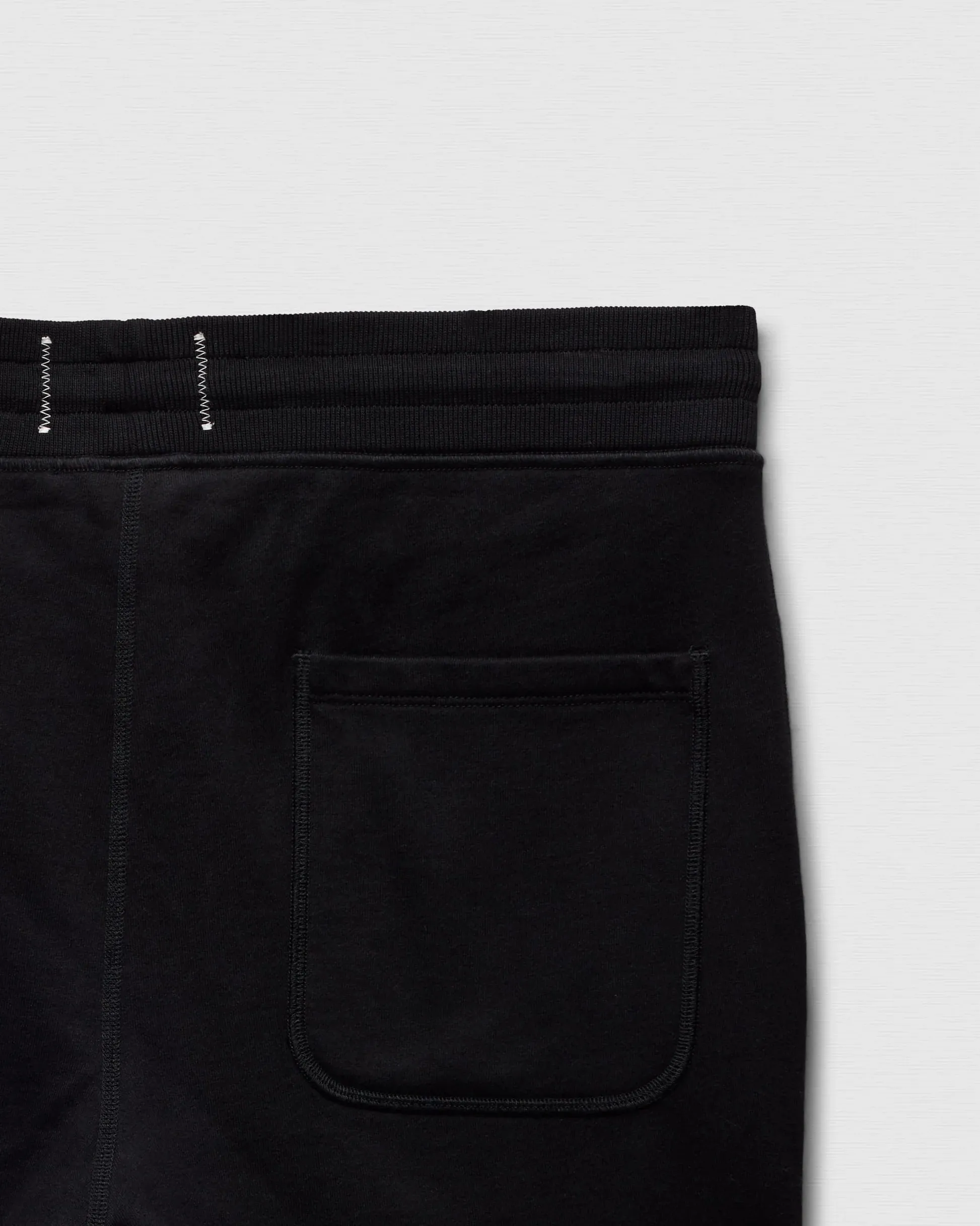 Midweight Terry Sweatpant Black sold by Brooklyn Clothing Co. product image thumbnail 3