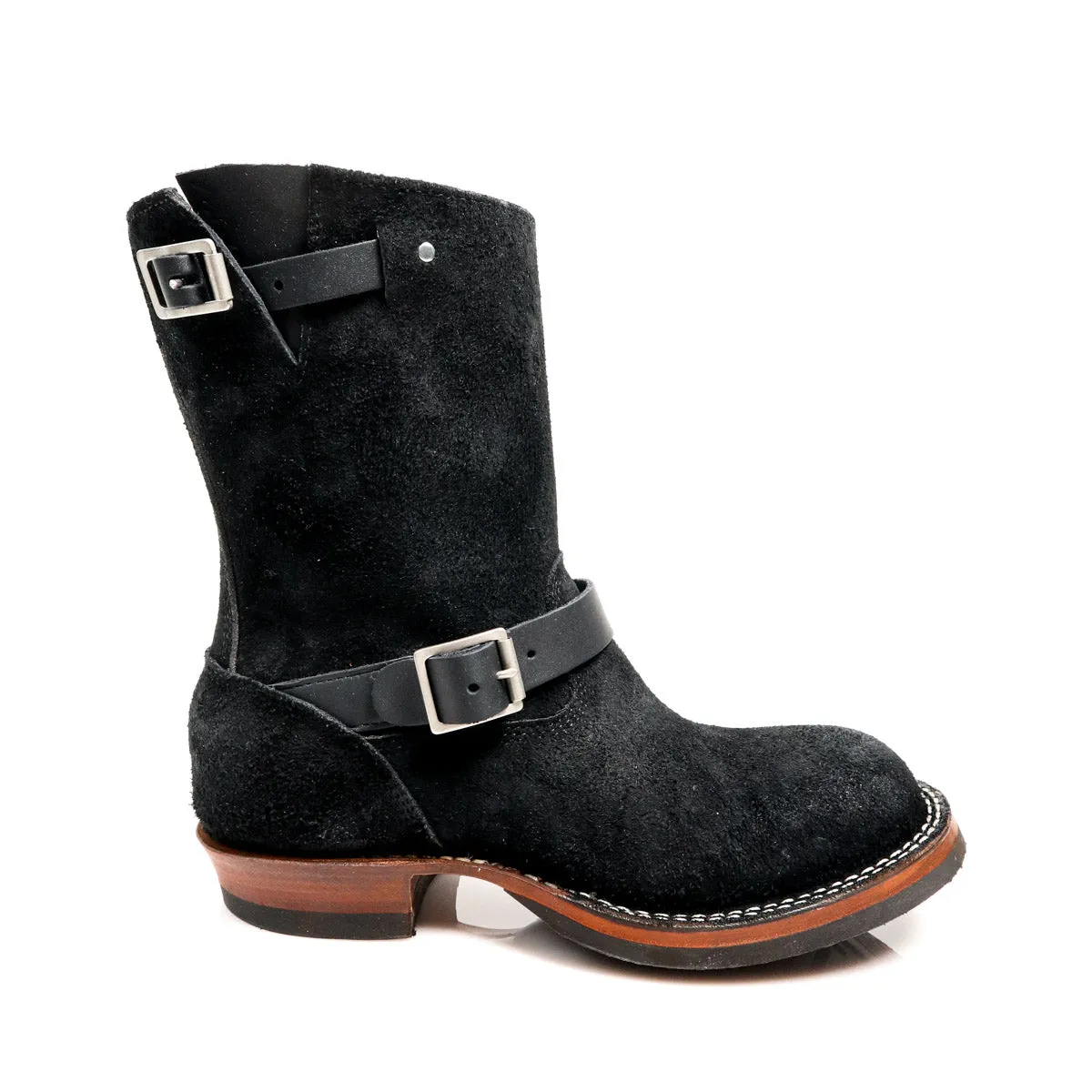 Brooklyn Clothing X White's Boots Cykel Engineer Boot Seidel Black Oil Tan Roughout sold by Brooklyn Clothing Co. product image thumbnail 4