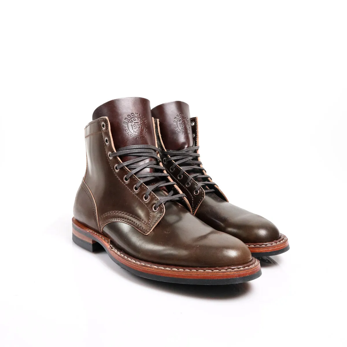 Brooklyn Clothing X White's Boots MP-Sherman Horween Brown Shell Cordovan sold by Brooklyn Clothing Co.
