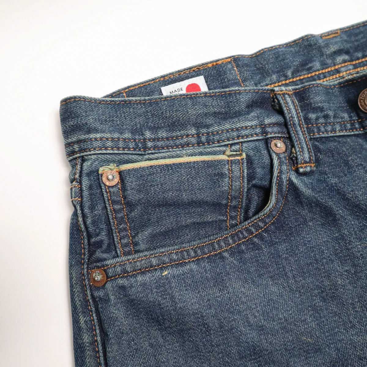 AKT33 180 Days 13.5oz Japanese Selvedge Denim Regular Taper sold by Brooklyn Clothing Co. product image thumbnail 5