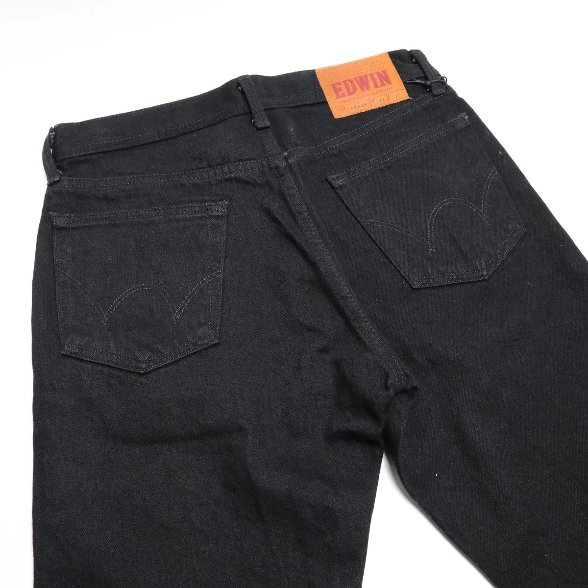 AKT32 13.5oz Japanese Selvedge Denim Wet Black Slim Taper sold by Brooklyn Clothing Co. product image thumbnail 4