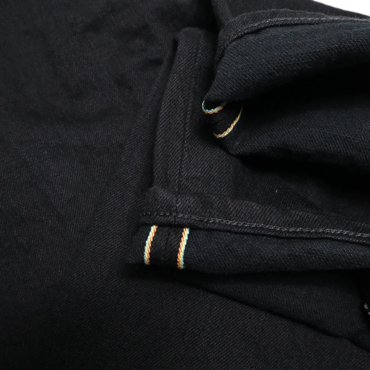 AKT32 13.5oz Japanese Selvedge Denim Wet Black Slim Taper sold by Brooklyn Clothing Co. product image thumbnail 3