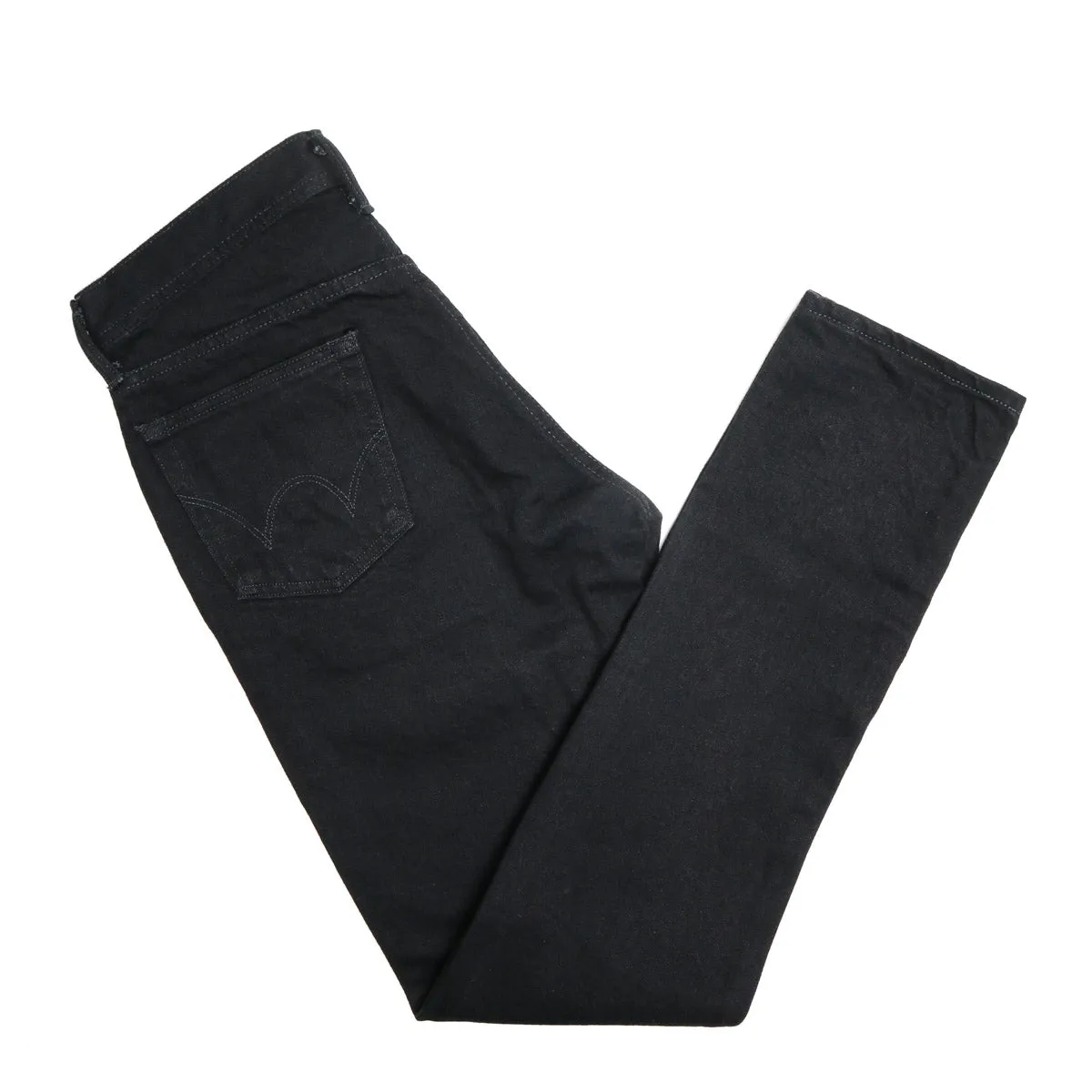 AKT32 13.5oz Japanese Selvedge Denim Wet Black Slim Taper sold by Brooklyn Clothing Co. product image thumbnail 2