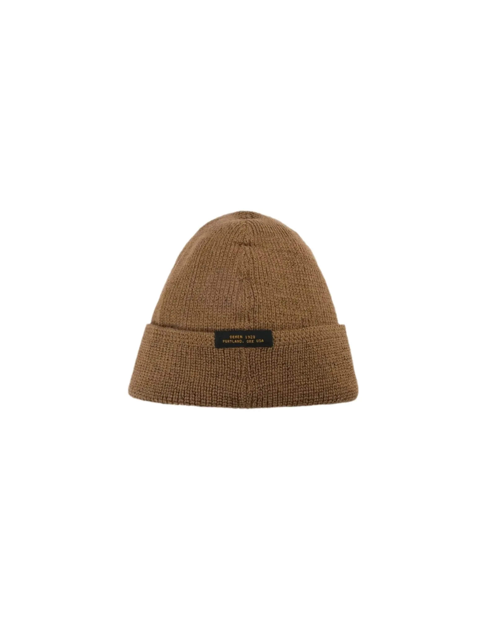 Wool Watch Cap Dark Tan sold by Brooklyn Clothing Co. product image thumbnail 2