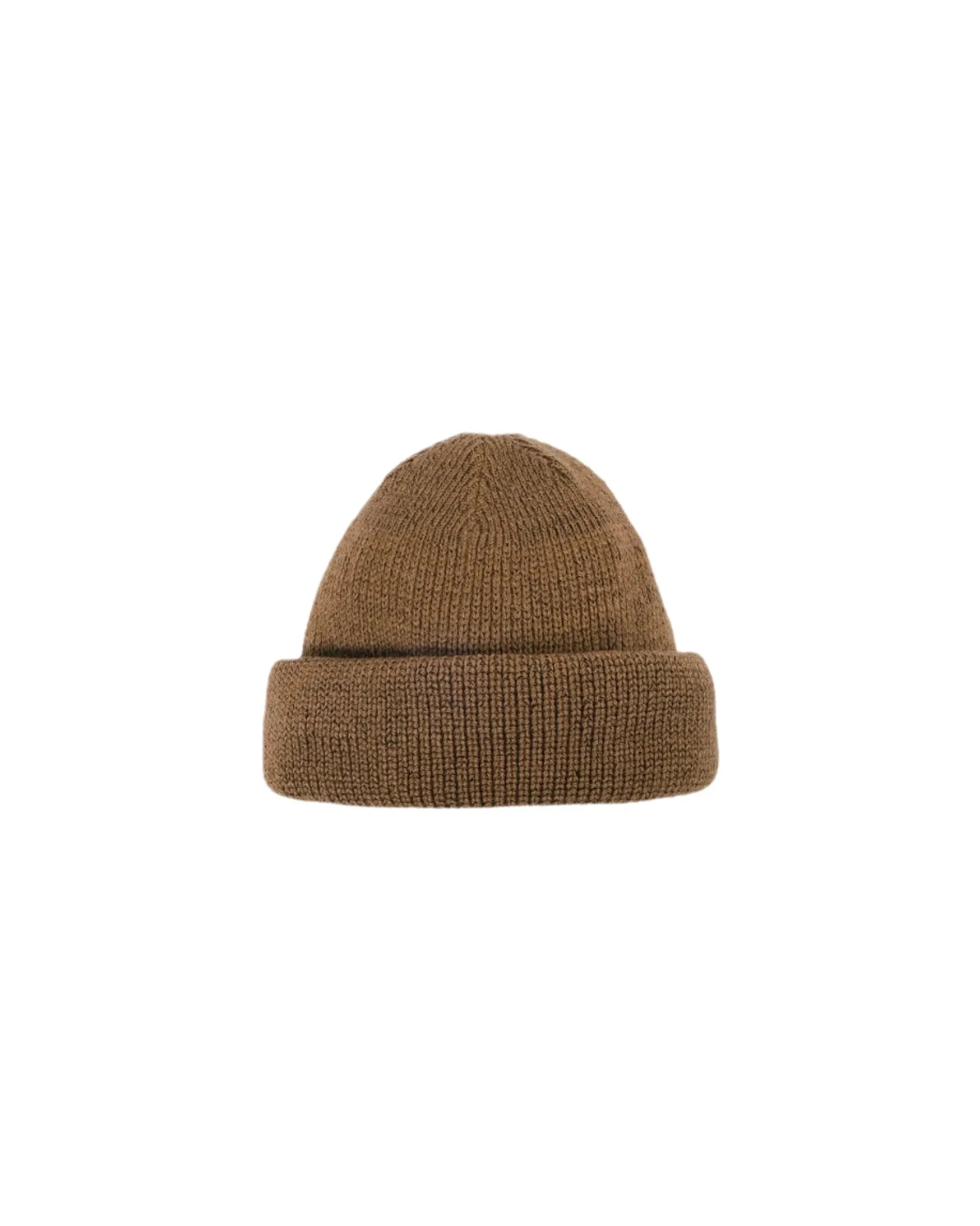 Wool Watch Cap Dark Tan sold by Brooklyn Clothing Co.