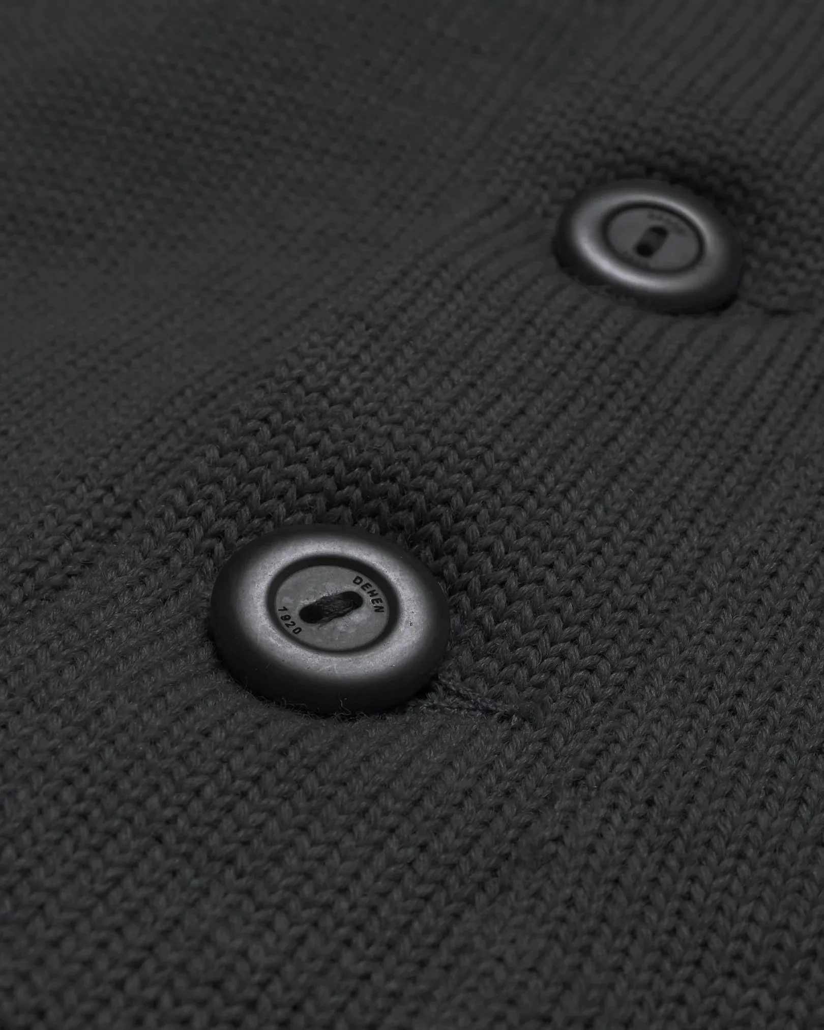 Classic Cardigan Sweater Dark Charcoal sold by Brooklyn Clothing Co. product image thumbnail 3