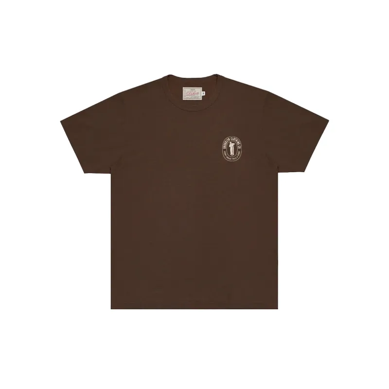 Dehen x Brooklyn Clothing 35th Anniversary Tee Brown sold by Brooklyn Clothing Co.