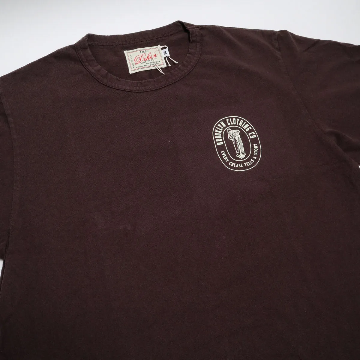 Dehen x Brooklyn Clothing 35th Anniversary Tee Brown sold by Brooklyn Clothing Co. product image thumbnail 4