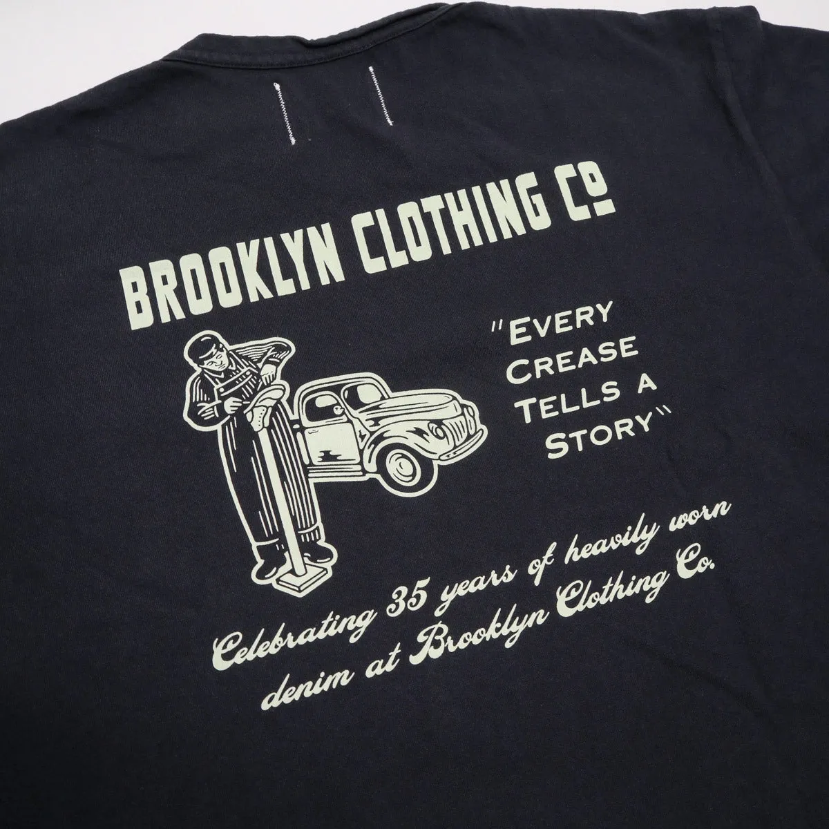 Dehen x Brooklyn Clothing 35th Anniversary Tee Dark Charcoal sold by Brooklyn Clothing Co. product image thumbnail 2