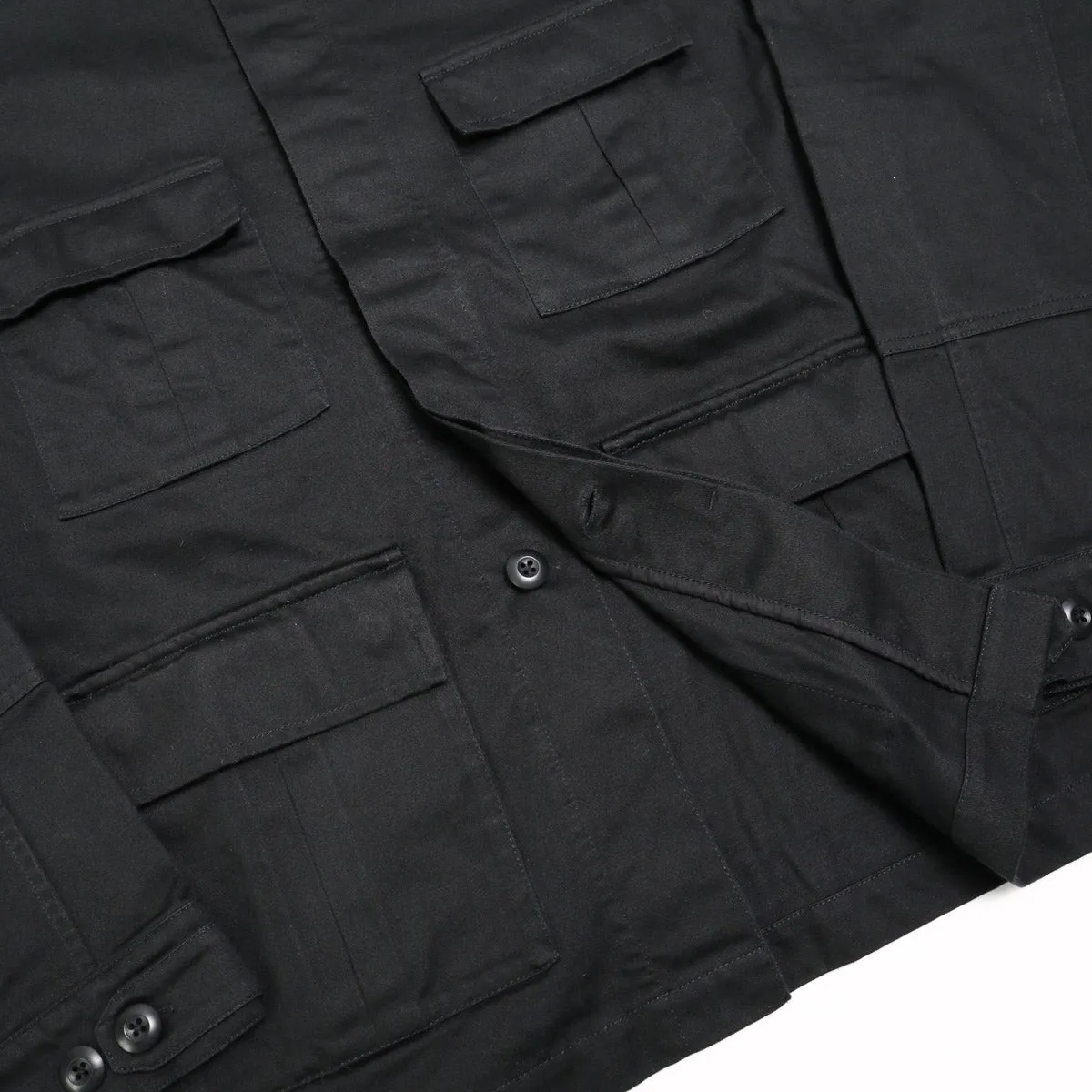 BDU Jacket Black Back Satin sold by Brooklyn Clothing Co. product image thumbnail 5