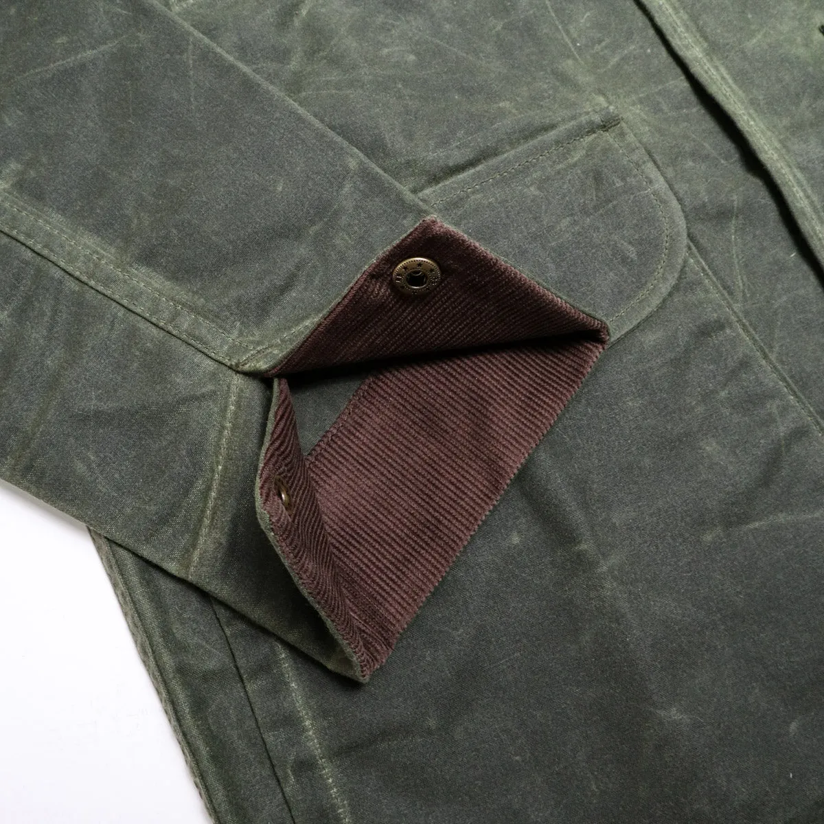 Hunter Supply Jacket Waxed Olive sold by Brooklyn Clothing Co. product image thumbnail 5