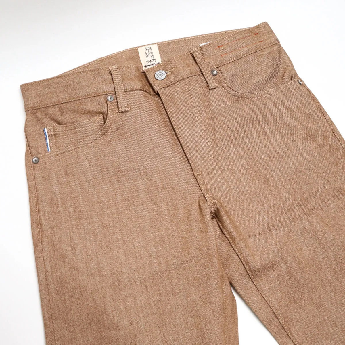 The Pen 10.5oz Copper Raw Selvedge Denim sold by Brooklyn Clothing Co. product image thumbnail 3