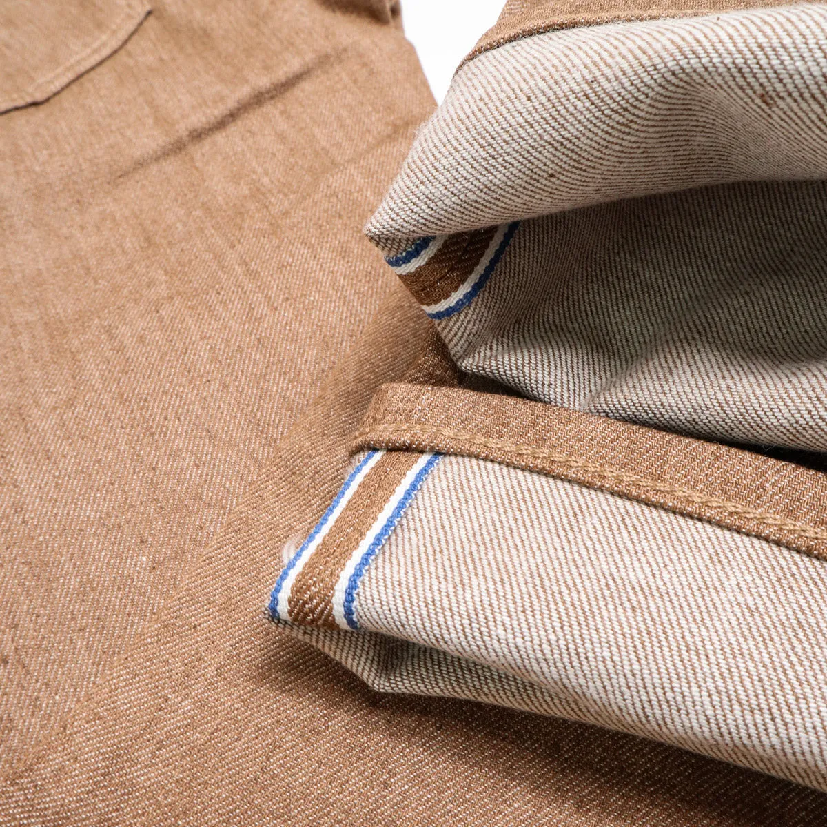 The Pen 10.5oz Copper Raw Selvedge Denim sold by Brooklyn Clothing Co. product image thumbnail 4