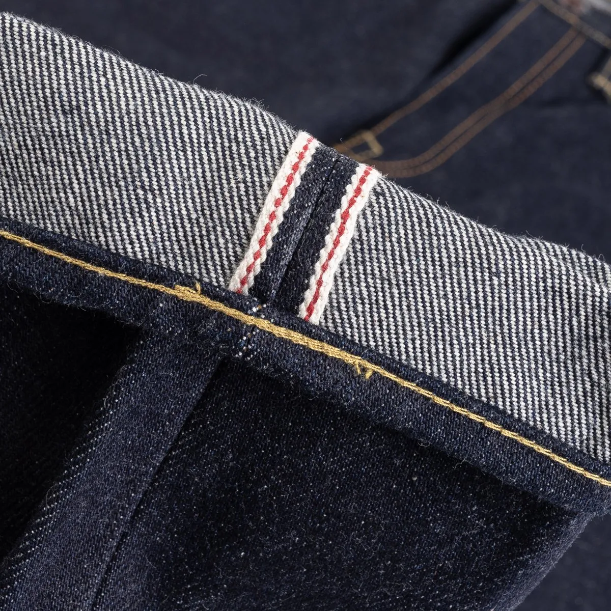 IH-888S-UHR 21/23oz Ultra Heavy Raw Selvedge Denim Medium/High Rise Tapered sold by Brooklyn Clothing Co. product image thumbnail 4