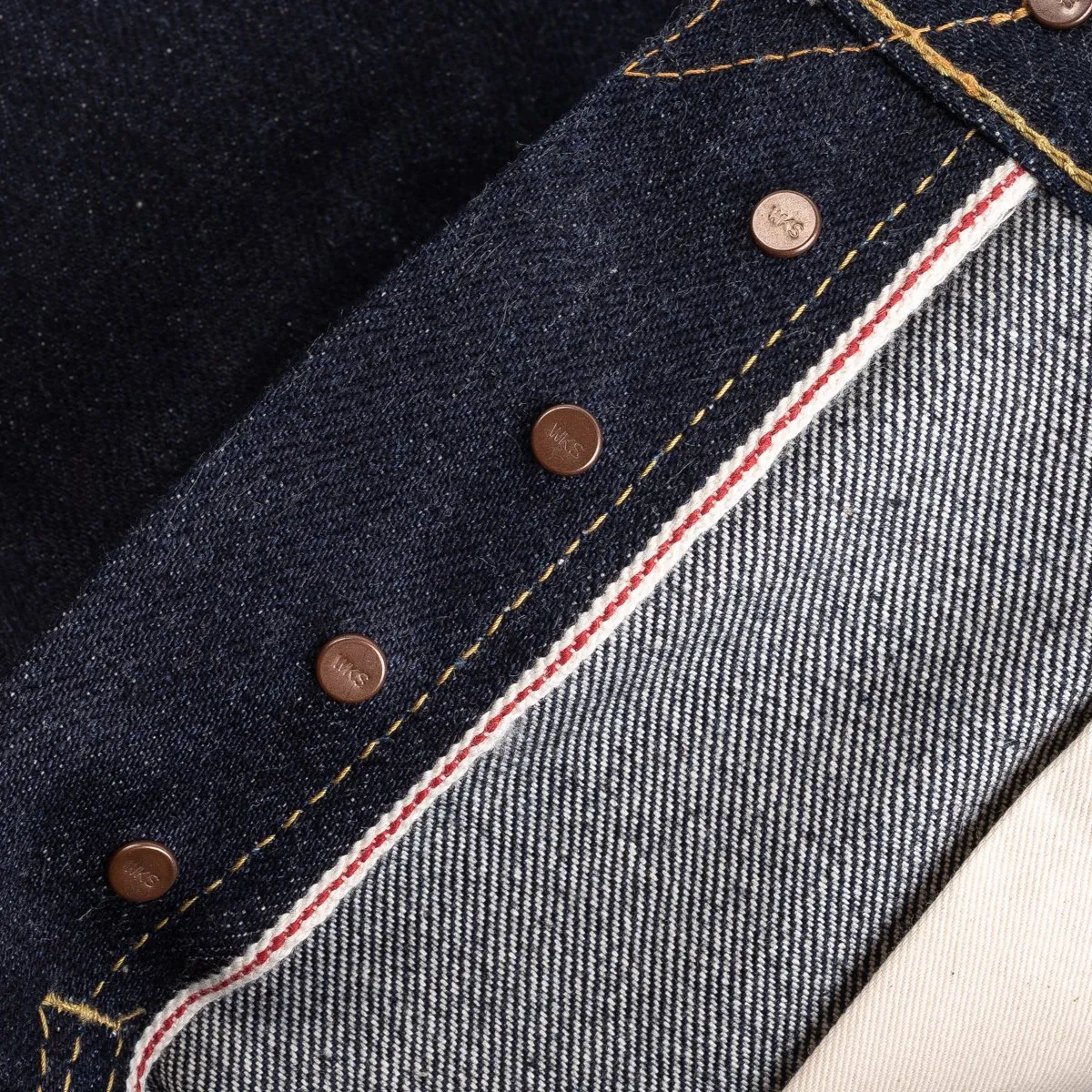 IH-888S-UHR 21/23oz Ultra Heavy Raw Selvedge Denim Medium/High Rise Tapered sold by Brooklyn Clothing Co. product image thumbnail 5