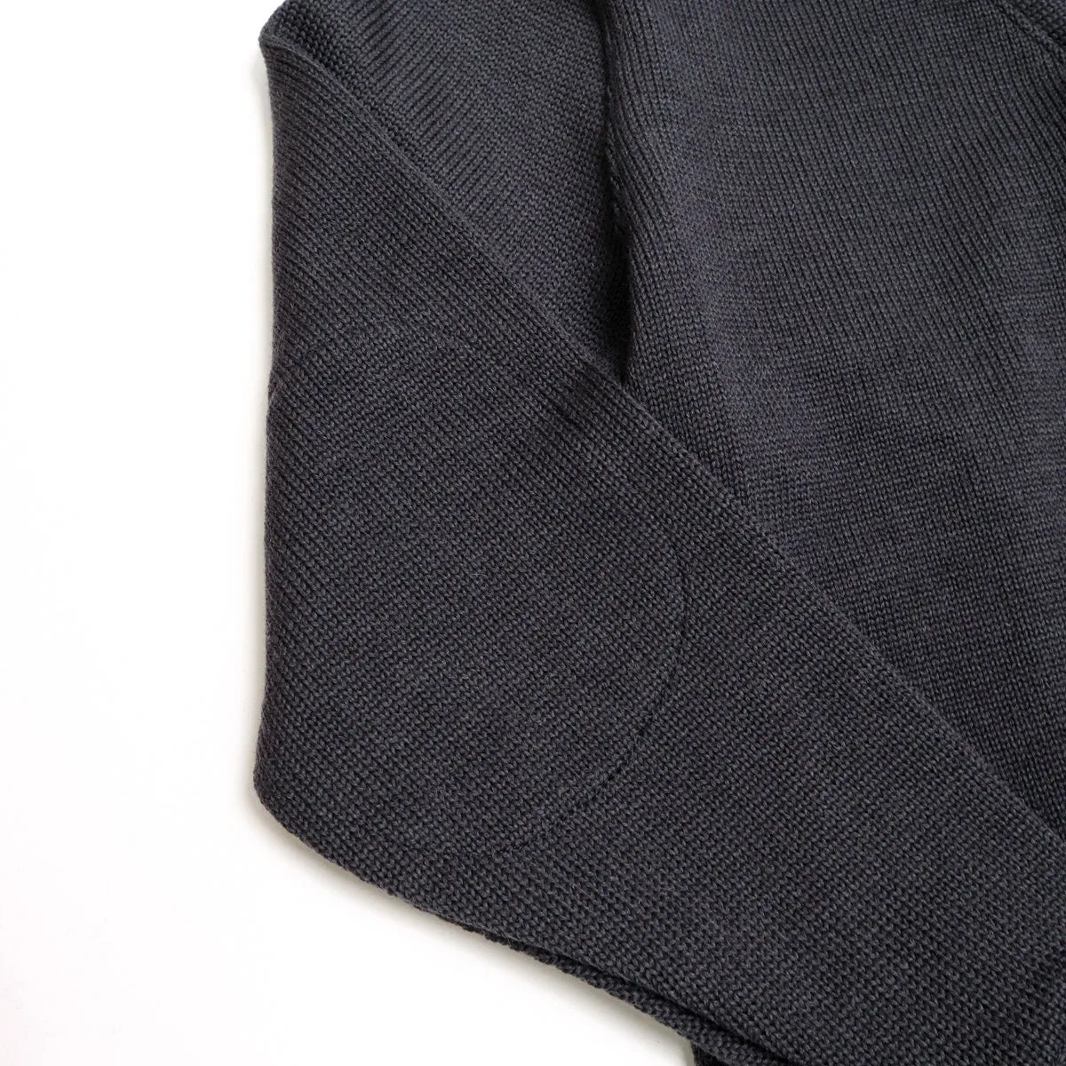 Shawl Sweater Dark Charcoal sold by Brooklyn Clothing Co. product image thumbnail 5