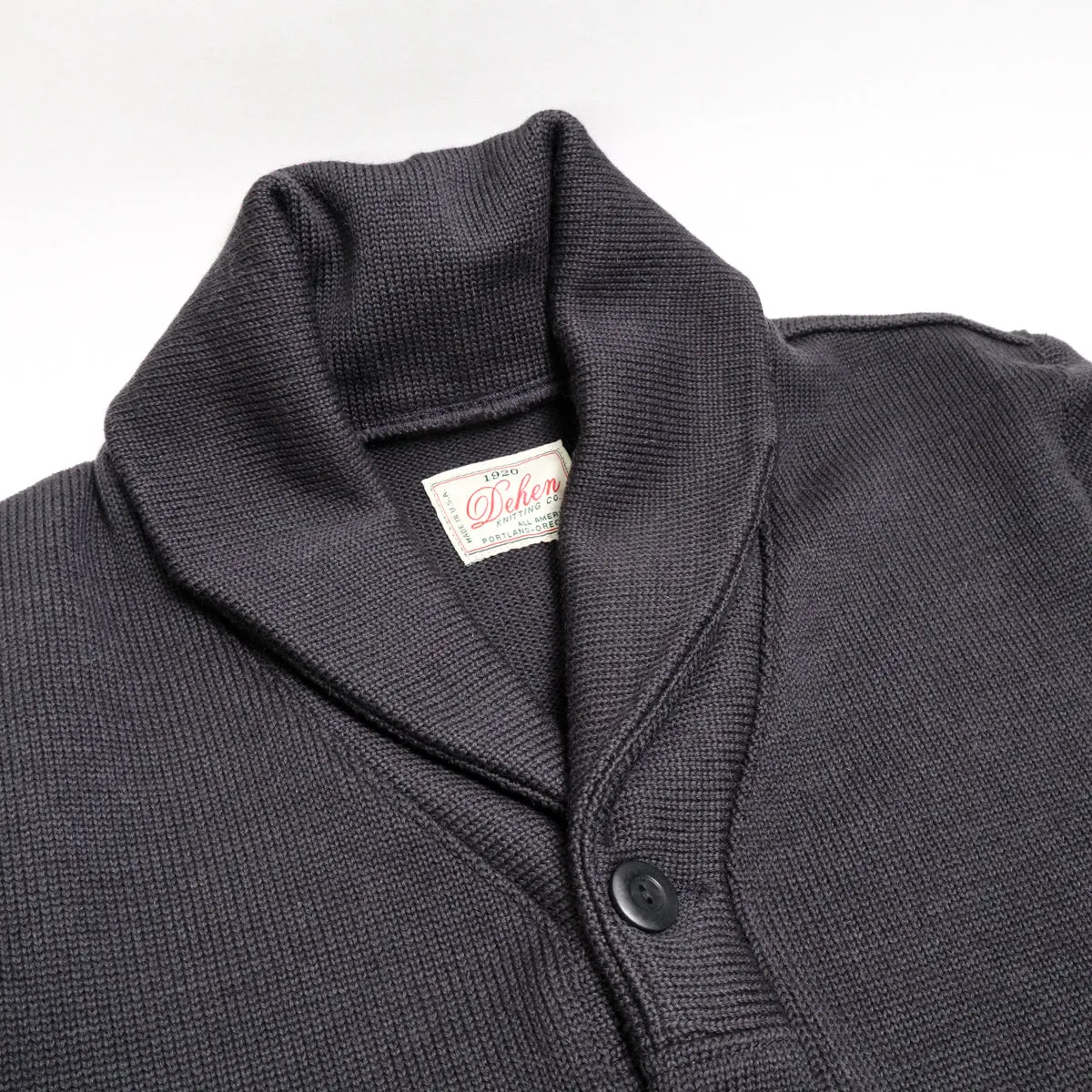 Shawl Sweater Dark Charcoal sold by Brooklyn Clothing Co. product image thumbnail 4