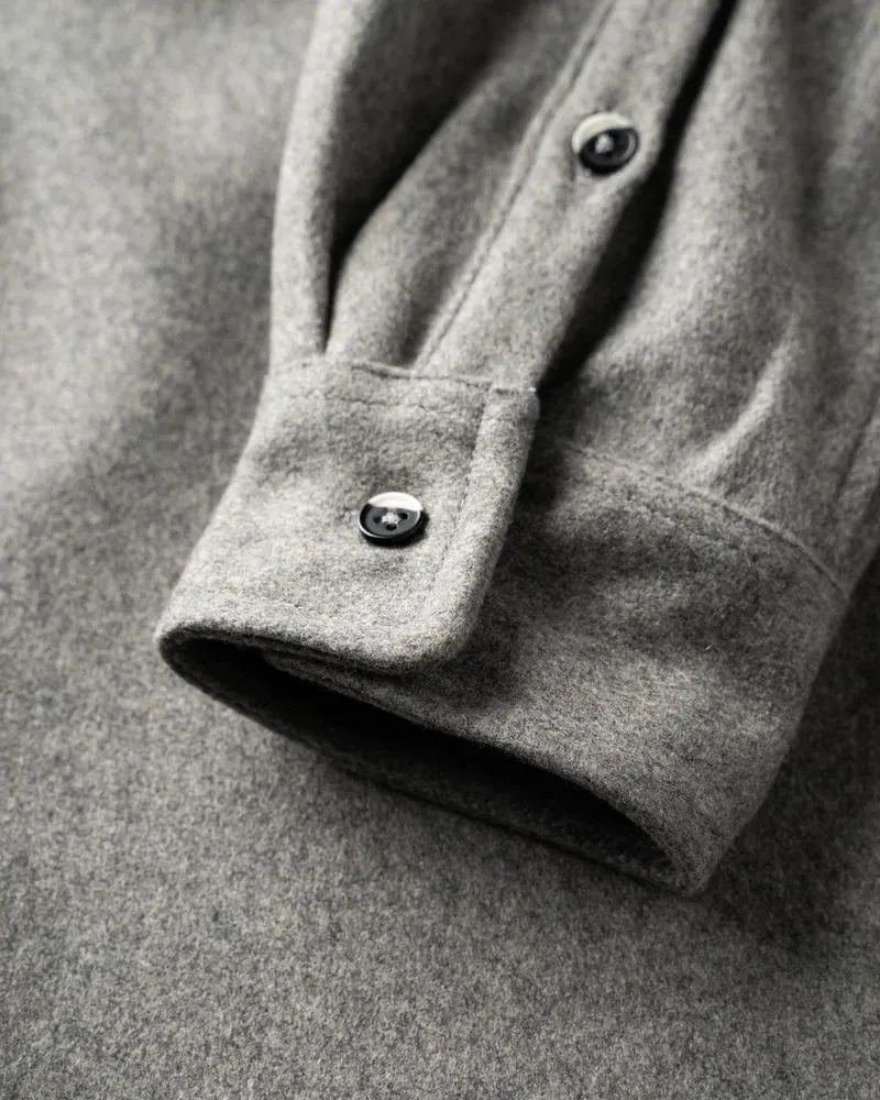 The Modern Melton Wool Light Grey sold by Brooklyn Clothing Co. product image thumbnail 3