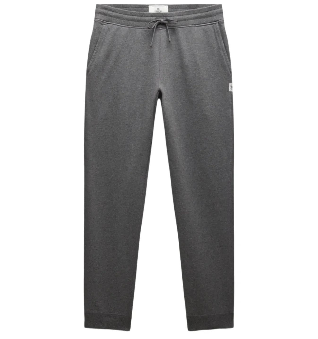 Midweight Terry Slim Sweatpant Heather Carbon sold by Brooklyn Clothing Co.