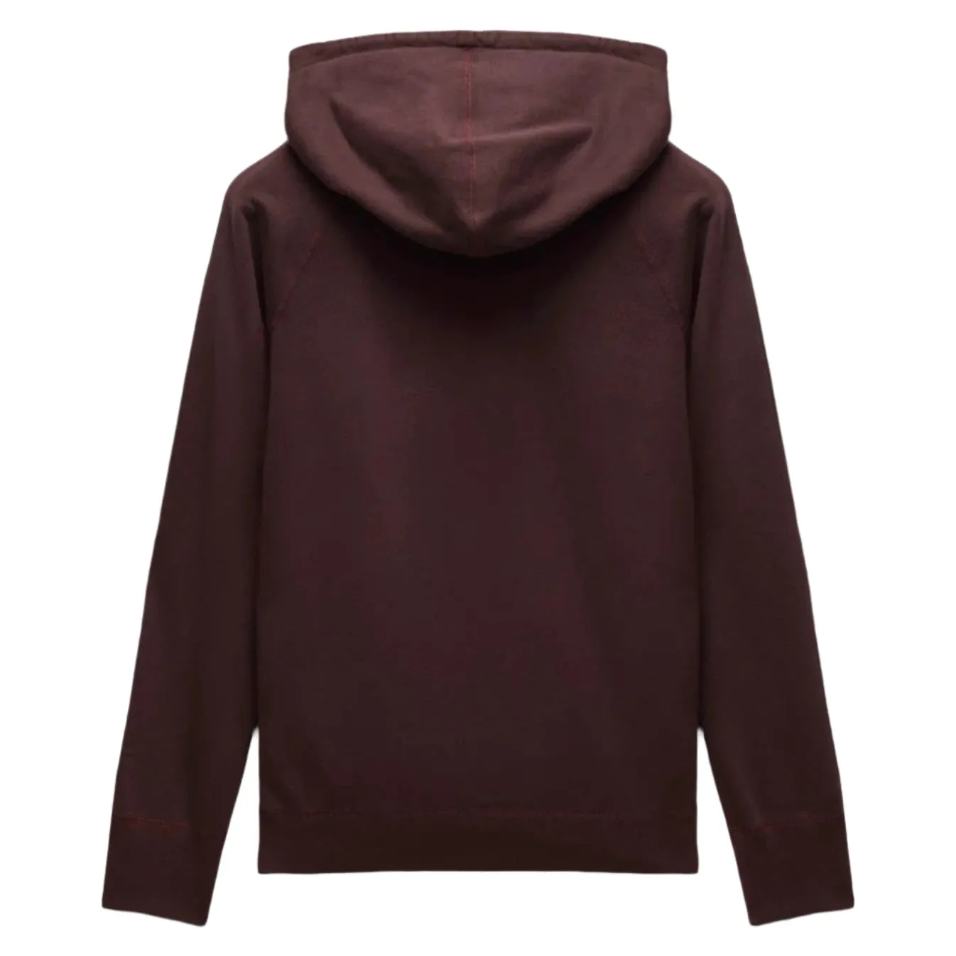 Midweight Terry Slim Zip Hoodie Oxblood sold by Brooklyn Clothing Co. product image thumbnail 2