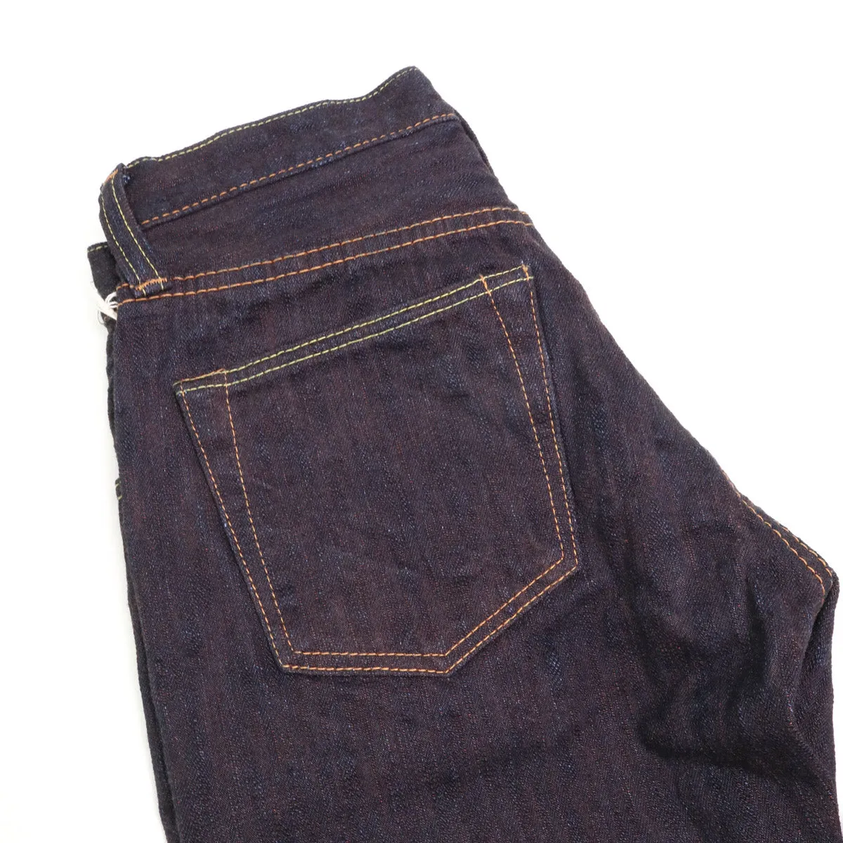 PER-EX-019-ID 15oz Extra Slub Relax Taper Indigo x Persimmon sold by Brooklyn Clothing Co. product image thumbnail 5