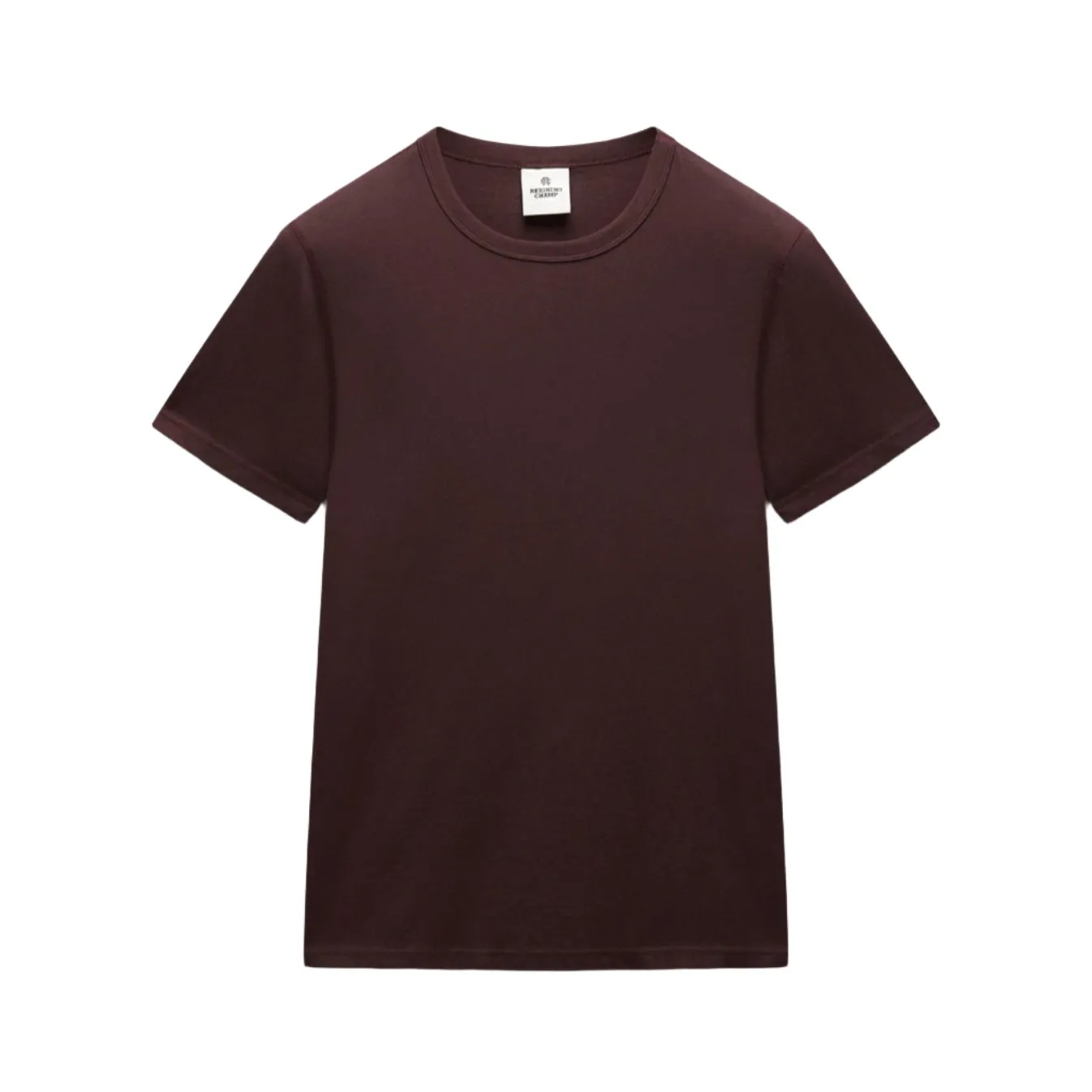 Lightweight Jersey Slim T-Shirt Oxblood sold by Brooklyn Clothing Co.