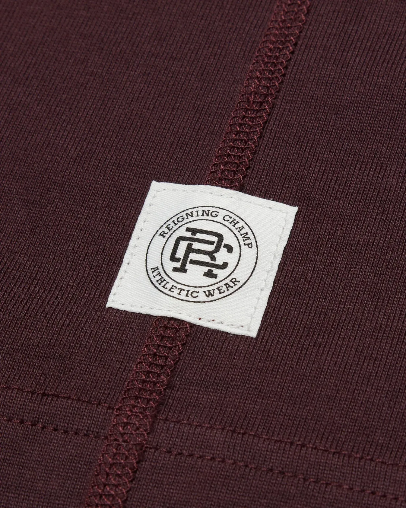 Midweight Jersey Standard T-Shirt Oxblood sold by Brooklyn Clothing Co. product image thumbnail 3