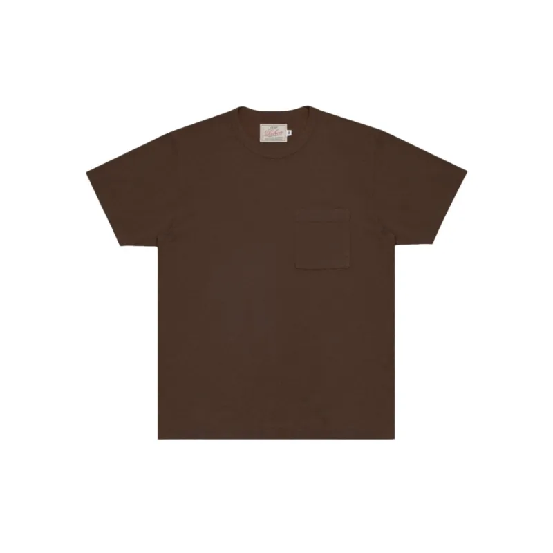Heavy Duty Pocket Tee Brown sold by Brooklyn Clothing Co.